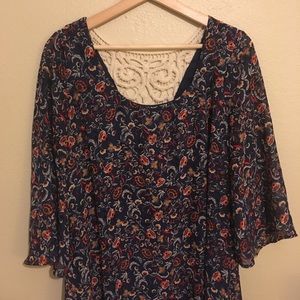 ‼️Final Call‼️ 👗Blue Floral Shift Dress